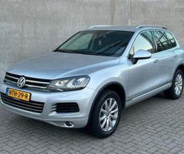 GRIJZE NETTE VOLKSWAGEN TOUAREG 3.6 FSI 4X4 280PK DSG/APK/AC — VOLKSWAGEN — MARKTPLAATS