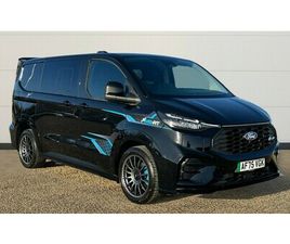 FORD TRANSIT CUSTOM 210KW 65KWH H1 DOUBLE CAB VAN MS-RT AUTO