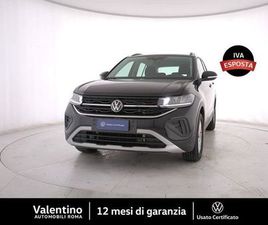 VOLKSWAGEN T-CROSS VOLKSWAGEN T-CROSS 1.0 TSI DSG 115 CV LIFE