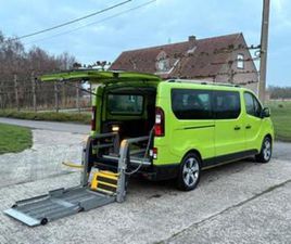 RENAULT TRAFIC ② ♿️RENAULT TRAFIC 1.6DCI ROLSTOELLIFT INVALIDE HANDICAPE TPMR — RENAULT — 2EMEMAIN