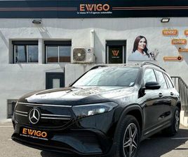 MERCEDES EQB 350 4MATIC AMG LINE 290CH 66.5KWH 7 PLACES BURMESTER PACK PREMIUM SPORT BLACK