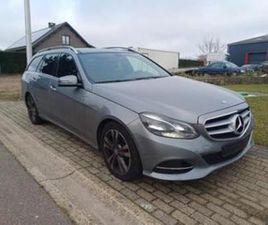 ② EXPORT MERCEDES E220 T CDI (NEW ENGINE AND DPF) — MERCEDES-BENZ — 2EMEMAIN