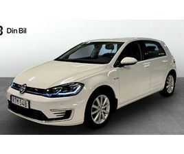 VOLKSWAGEN GOLF 35,8 KWH 136HK B-KAM 1 ÄGARE V-HJUL