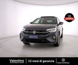 VOLKSWAGEN TAIGO 1.0 TSI R-LINE 115CV DEL 2024 USATA A ROMA