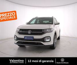 VOLKSWAGEN T-CROSS 1.0 TSI SPORT DEL 2022 USATA A ROMA