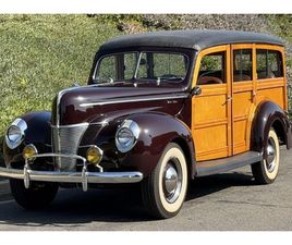 FORD DE LUXE 1940 FORD DELUXE WOODIE WAGON