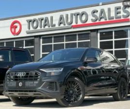 AUDI Q8 AUDI Q8 S* LINE* MATRIX* BLACK* OTPIC* ДИСТРОНИК* ОБДУХВАН ≫ 2019 • 60 800 ЛВ. • ID
