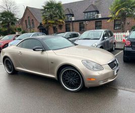 2001 LEXUS SC 430 4.3 2DR AUTO LPG 2 OWNER CONVERTIBLE PETROL AUTOMATIC