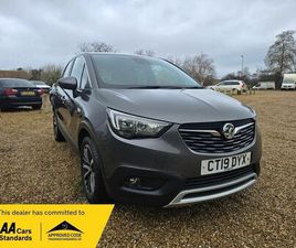 VAUXHALL CROSSLAND X 1.5 TURBO D ECOTEC ELITE SUV 5DR DIESEL MANUAL EURO 6 (START/STOP) (102 PS)
