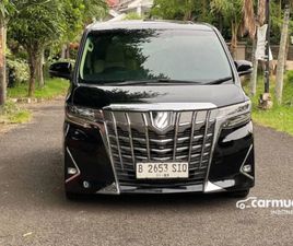 TANGAN PERTAMA TOYOTA ALPHARD 2.5 G ATPM 2019 HITAM DP MULAI 5 JUTA AJA