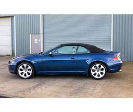 BMW SERIE 6 CABRIO 630 2005 BMW 630I CONVERTIBLE - 70K MILES - 1 FORMER KEEPER A VENDRE
