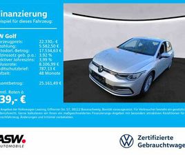 VOLKSWAGEN GOLF VOLKSWAGEN GOLF LIFE 1.5 TSI 6-GANG LED NAVI PDC SHZ