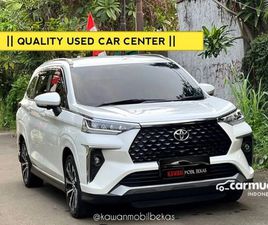 TOYOTA VELOZ ( TDP 14JT ) TOYOTA VELOZ 1,5 Q (NON PREMIUM COLOR) MPV 2022 PUTIH KONDISI ISTIMEWA BERGARANSI DAN DIJAMIN SIAP PAKAI #KAWANMOBILBEKAS