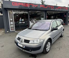 RENAULT MEGANE II 1.6 16V 115CH CONFORT AUTHENTIQUE FAIBLE KM