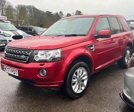 LAND ROVER FREELANDER TD4 2.2 TD4 SE 4WD EURO 5 (START/STOP) 5DR