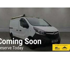 2016 VAUXHALL VIVARO 1.6 CDTI 2900 ECOFLEX PANEL VAN 5DR DIESEL MANUAL L1 H1 EURO 5 (START/STOP) (90 PS ...