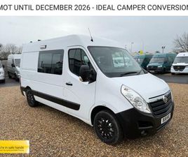 2018 VAUXHALL MOVANO 2.3 CDTI 3500 PANEL VAN 5DR DIESEL MANUAL FWD L2 H2 EURO 6 (130 PS) PANEL VA...