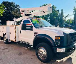 2008 FORD F-550 SUPER DUTY DIESEL 6.4L.12FT.UTILITY+38FT.BOOM TRUCK***