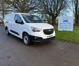 2021 VAUXHALL COMBO L2H1 2300 EDITION S/S PANEL VAN DIESEL AUTOMATIC