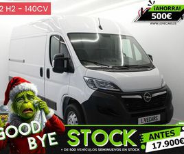 OPEL COMBO TOUR OPEL MOVANO 2.2 BLUEHDI FURGON L2 H2 3.3T 140