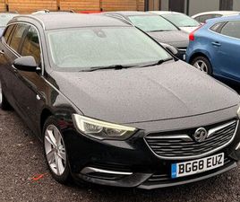 VAUXHALL INSIGNIA SPORTS TOURER 2018 VAUXHALL INSIGNIA SPORTS TOURER 1.6TD TECH LINE (NAV) (109PS) BLUEINJECTION ECOTEC