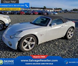 2006 PONTIAC SOLSTICE CONVERTIBLE