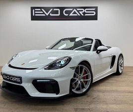 PORSCHE 718 SPYDER 4.0 420CH / PACK CHRONO / CARPLAY / CAMÉRA / SIÈGES CHAUFFANTS