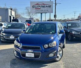 CHEVROLET SONIC USED 2013 CHEVROLET SONIC LTZ