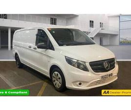 2022 MERCEDES-BENZ VITO 114CDI PROGRESSIVE VAN 9G-TRONIC PANEL VAN DIESEL AUTOMATIC