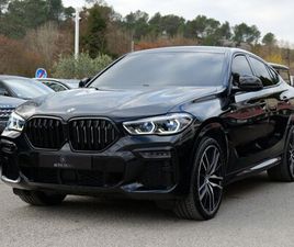 BMW X6 30D BMW X6 XDRIVE 30D 265 CH M SPORT BVA8 TOIT OVRT HARMAN PROTECTION CERAMIQUE CAM 360