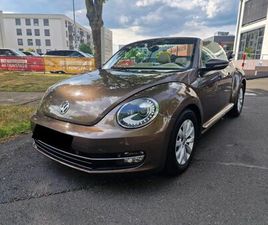VOLKSWAGEN BEETLE CABRIO VW BEETLE 2.0 TDI CABRIO, LEDER-BEIGE, DSG,KLIMATRONIC,VOLL