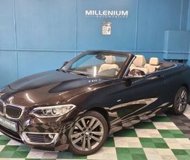 BMW SÉRIE 2 CABRIOLET (F23) 220DA 190CH LUXURY