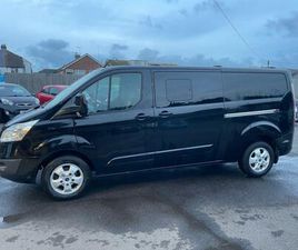 2017 FORD TRANSIT CUSTOM 2.0 TDCI 170PS LOW ROOF D/CAB LIMITED VAN PANEL VAN DIESEL MANUAL