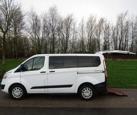 FORD TOURNEO CUSTOM 2017 FORD TOURNEO CUSTOM 2.0 TDCI WHEELCHAIR ACCESSIBLE DISABLED MOBILITY ADAPTED VEHICLE WAV MPV...