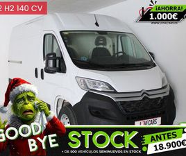 CITROEN JUMPER BLUEHDI 140 S&S 6V FURGÓN 33 L2H2