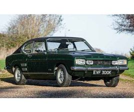 1972 FORD CAPRI EVERGREEN-METALLIC MANUEL CONDUITE À DROI...