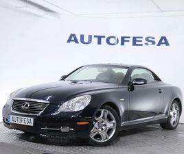 LEXUS SC SC 430 4.3 CABRIO AUTO 285CV 2P