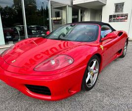 FERRARI 360 SPIDER F1 LEGGI