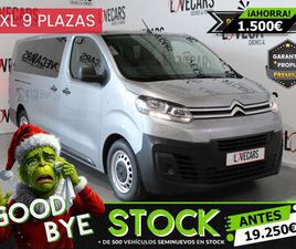CITROEN JUMPY 1.5 BLUEHDI XL 9 PLAZAS 120