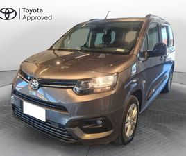 TOYOTA PROACE CITY TOYOTA PROACE CITY VERSO ELECTRIC CITY VERSO ELECTRIC 50KWH L1 SHORT D EXECUTIVE DEL 2022 USATA A CAGLIARI
