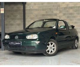 VOLKSWAGEN GOLF CABRIO 4 CABRIOLET CARAT SIEGES CHAUFFANT BASE