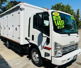 2015 ISUZU NPR HD GAS V8 6.0L.205K.MI.14FT.REEFER BOX TRUCK***SALE***