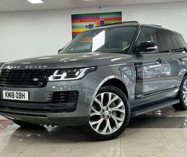 LAND ROVER RANGE ROVER LWB SDV8 2018 LAND ROVER RANGE ROVER 4.4 SDV8 AUTOBIOGRAPHY 4WD (LWB)(START/STOP)