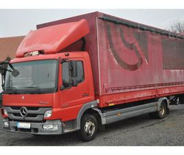 MERCEDES ATEGO MERCEDES-BENZ ATEGO 818 VALNÍK + PLACHTA + ČELO