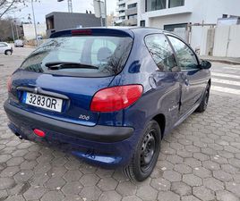 PEUGEOT 206 1.9 D NOVEMBRO/00