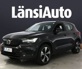 VOLVO XC40 RECHARGE BUSINESS PLUS AUT - AKKUTAKUU 8V TAI 160 000KM / SOH 92,5% / VIIMEISIN HUOLTO VOLVOLLA 109TKM / PILOT ASSIST / ADAPT.VAKKARI / PERUUTUSKAMER