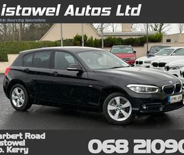 BMW SERIE 1 118 2.0 SPORT 118D AUTOMATIC * PARKING SENSORS FRONT & REAR, APPLE CARPLAY//ANDROID AUTO, AUTO LIGHTS, MEDIA CONNECTION, ADAPTIVE CRUISE CONTROL, DUAL ZONE CLIMATE