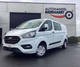 ② FORD TRANSIT CUSTOM 2.0TDCI/1STEEIG/137000KM/5ZIT/TREKHAAK/ — CAMIONNETTES & UTILITAIRES — 2EMEMAIN
