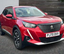 PEUGEOT 2008 1.2 PURETECH ALLURE EURO 6 (S/S) 5DR