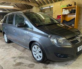 VAUXHALL, ZAFIRA, MPV, 2012, MANUAL, 1686 (CC), 5 DOORS